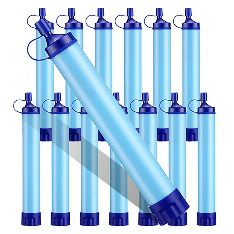 14 Pcs Personal Water Filter Straw Water Purifying Device Outdoor Filtration Survivals Gear Emergency Kit
14 Pcs Personal Water Filter Straw Water Purifying Device Outdoor Filtration Survivals Gear Emergency Kit