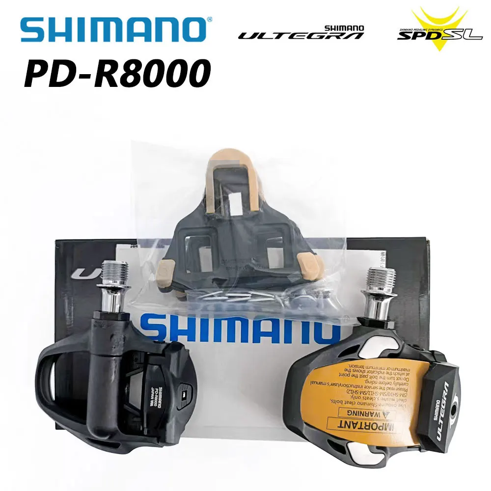 

Shimano ULTEGRA PD-R8000 Road Bike Pedals SPD 105 Carbon Self-Locking Pedal With SM-SH11 Cleats for Bicycle Competition Pedal