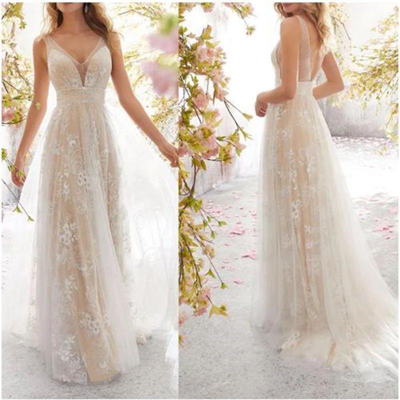 Women's New Elegant Classic White Sexy V-neck Sleeveless Lace Party Wear Lady Wedding Dress Women Clothing Free Shipping S~2XL
Women's New Elegant Classic White Sexy V-neck Sleeveless Lace Party Wear Lady Wedding Dress Women Clothing Free Shipping S~2XL