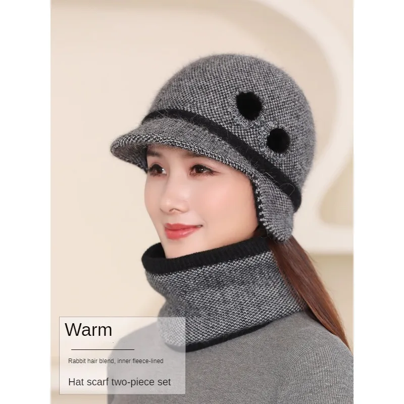 Middle-aged and Elderly Hats Women's Winter Simple Fashion Cap in Winter with Thick Velvet Cycling Warm Winter Woolen Hat
Middle-aged and Elderly Hats Women's Winter Simple Fashion Cap in Winter with Thick Velvet Cycling Warm Winter Woolen Hat
