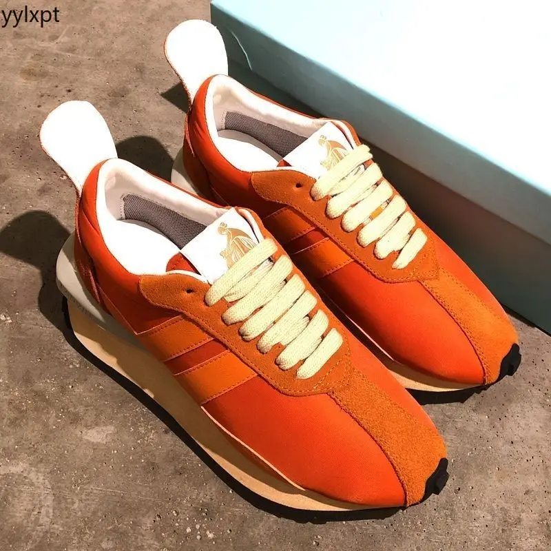 Fashion Men's Nylon Sneakers Thick Sole Platform Trainers Shoes Green Purple Black Satin Outdoor Shoes Unisex Lovers' Shoes
Fashion Men's Nylon Sneakers Thick Sole Platform Trainers Shoes Green Purple Black Satin Outdoor Shoes Unisex Lovers' Shoes