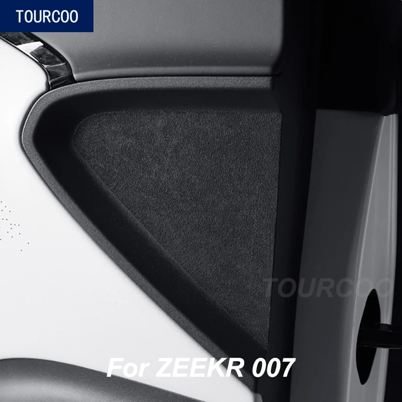 Для ZEEKR 007 2024 защитные наклейки из замши алькантары с треугольной панелью для межкомнатной двери, модифицированные аксессуары для стайлинга автомобиля 
Для ZEEKR 007 2024 защитные наклейки из замши алькантары с треугольной панелью для межкомнатной двери, модифицированные аксессуары для стайлинга автомобиля