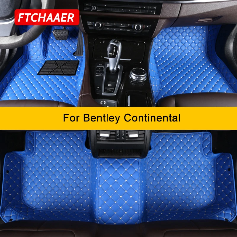 FTCHAAER Custom Car Floor Mats For Bentley Continental Auto Carpets Foot Coche Accessorie
FTCHAAER Custom Car Floor Mats For Bentley Continental Auto Carpets Foot Coche Accessorie