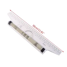 Multi-purpose parallel ruler rolling parallel ruler inch metric angle ruler balance ruler
Multi-purpose parallel ruler rolling parallel ruler inch metric angle ruler balance ruler