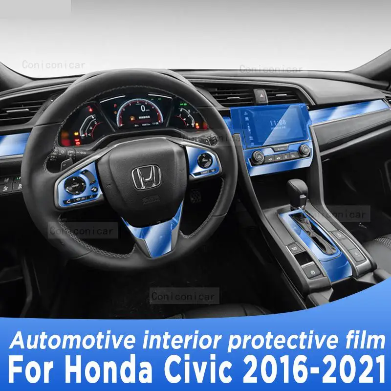 For Honda Civic 2016-2021 Gearbox Panel Navigation Automotive Interior Screen TPU Protective Film Cover Anti-Scratch Sticker
For Honda Civic 2016-2021 Gearbox Panel Navigation Automotive Interior Screen TPU Protective Film Cover Anti-Scratch Sticker