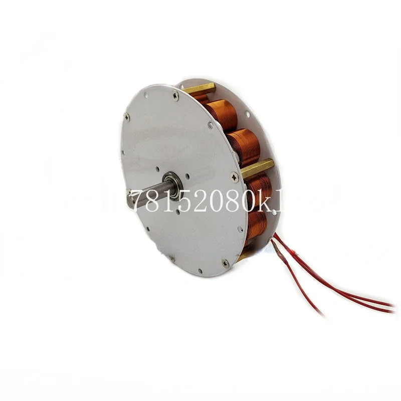Iron Core Strong Magnetic Low Speed High Generation Multi - Pole 3 Phase Alternator , Miniature Disk Type Generator 80-100W
Iron Core Strong Magnetic Low Speed High Generation Multi - Pole 3 Phase Alternator , Miniature Disk Type Generator 80-100W