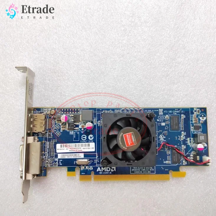 98 новая Оригинальная графическая карта для HP Radeon 1 ГБ Pci-e HD 7450, карта порта дисплея DVI 677894-002 697247-001
98 новая Оригинальная графическая карта для HP Radeon 1 ГБ Pci-e HD 7450, карта порта дисплея DVI 677894-002 697247-001