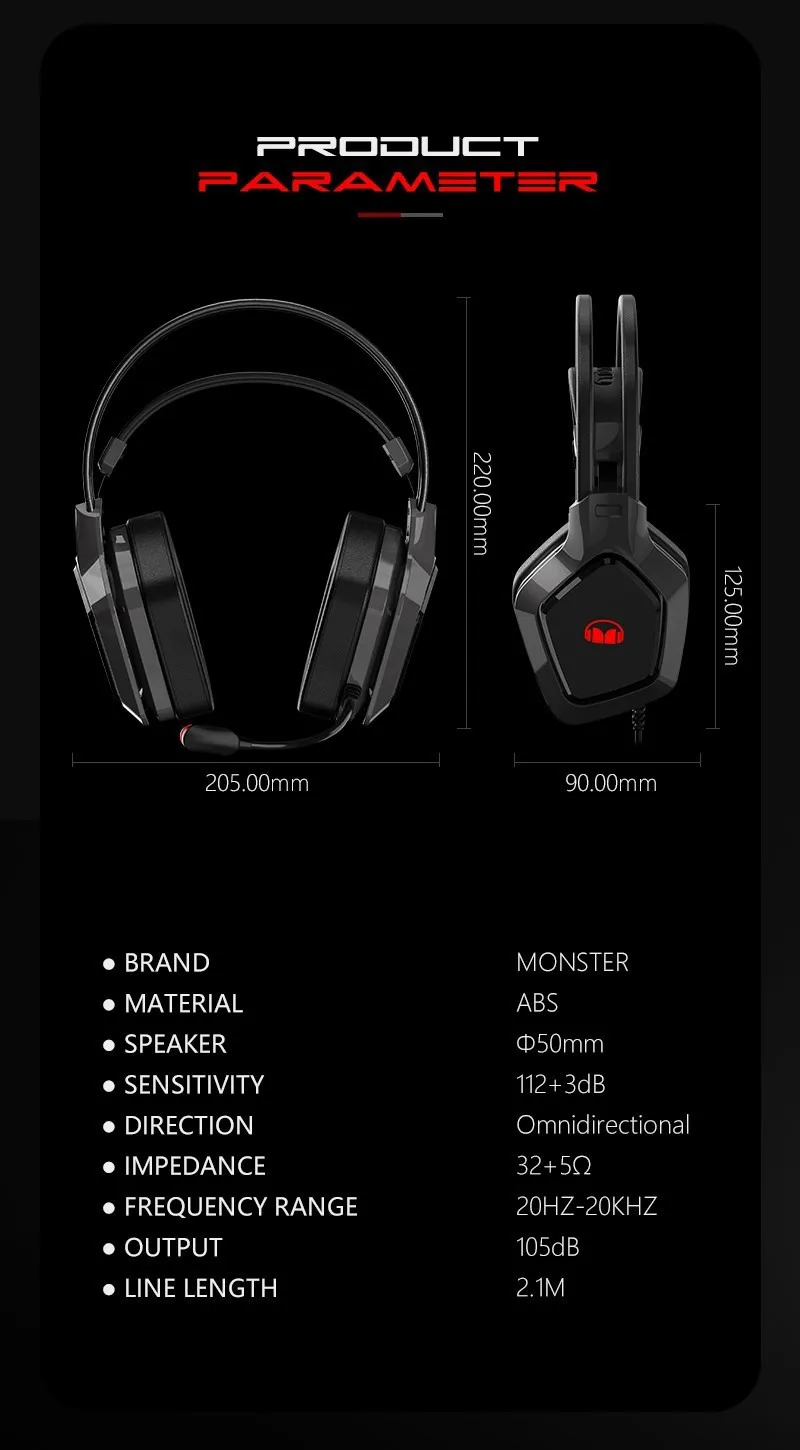 Original Monster N1 N1S 3.5MM/USB Wireless Bluetooth Headset Earphones Low Latency Noise Reduction Earbuds Gaming Headphones Original Monster N1 N1S 3.5MM/USB Wireless Bluetooth Headset Earphones Low Latency Noise Reduction Earbuds Gaming Headphones