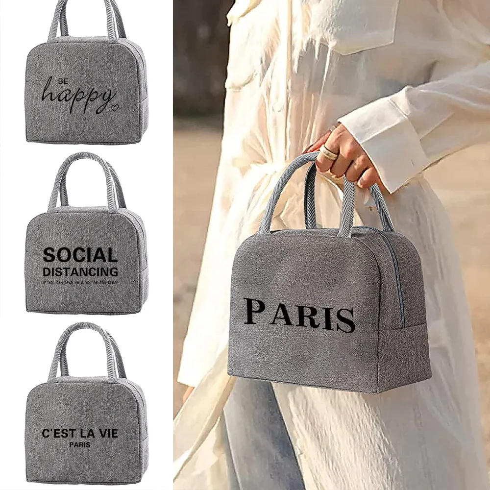 Lunch Bag Cooler Tote Portable Insulated Box Text Print Thermal Cold Food Container School Picnic Men Women Kids Travel Lunchbox
Lunch Bag Cooler Tote Portable Insulated Box Text Print Thermal Cold Food Container School Picnic Men Women Kids Travel Lunchbox