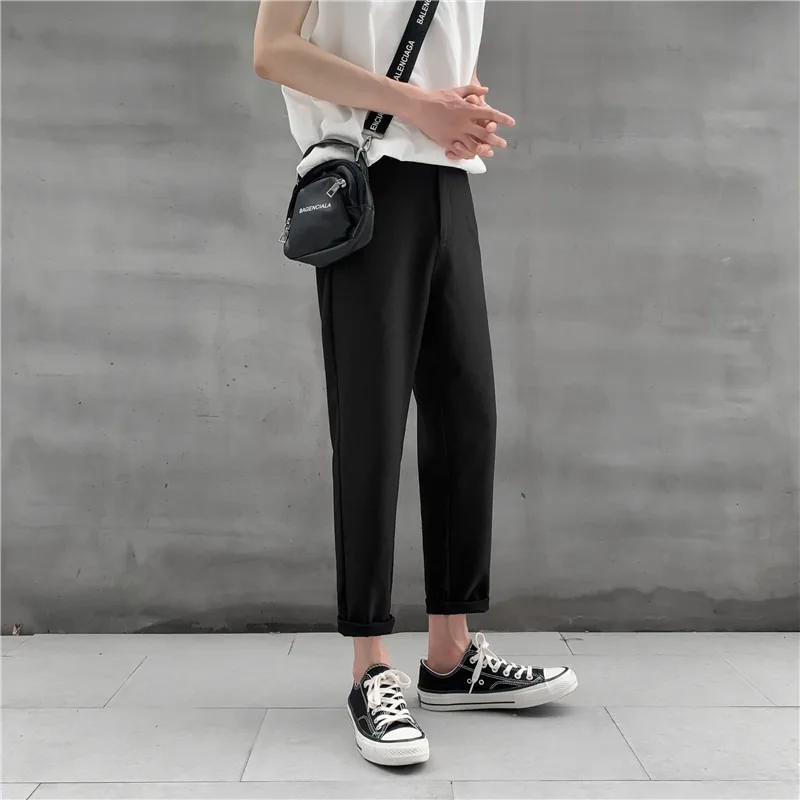 

2024 New Fashionable and Popular Straight Tube Comfortable Solid Color Long Suit Pants 51#-67# 5415