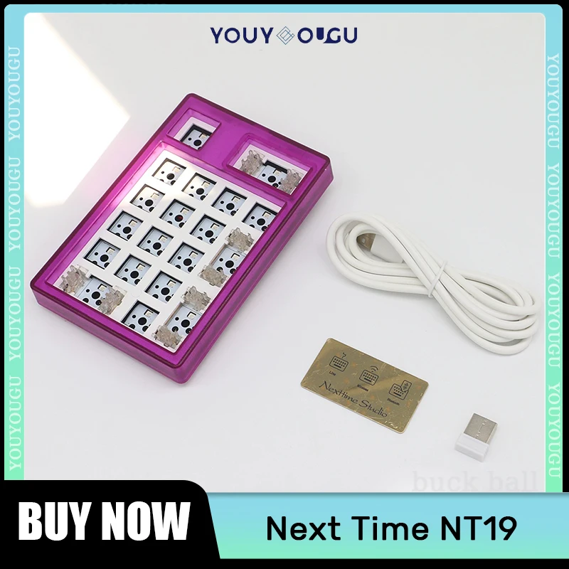 Next Time NT19 Mechanical Mini Keypad Kits Bluetooth Wireless 3 Mode Kailh Hot Swap RGB NextTime NT19 Numeric Keypad For PC Gift
Next Time NT19 Mechanical Mini Keypad Kits Bluetooth Wireless 3 Mode Kailh Hot Swap RGB NextTime NT19 Numeric Keypad For PC Gift