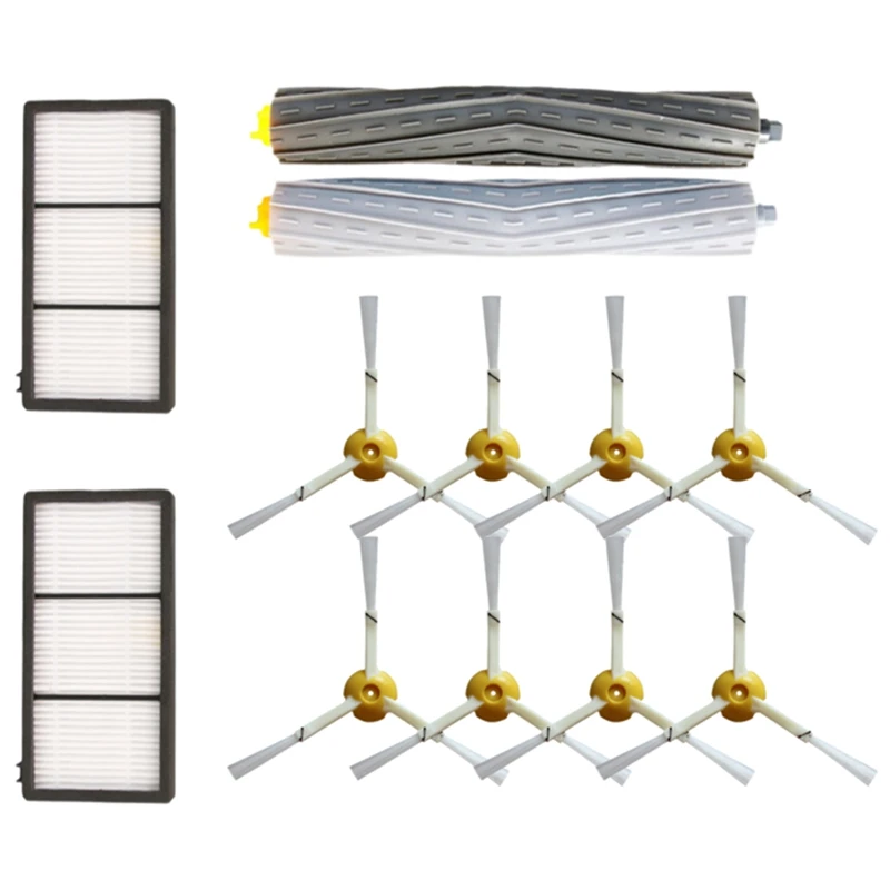 For Irobot Roomba Parts Kit Series 800 860 865 866 870 871 880 885 886 890 900 960 966 980 Main Side Brush Filter Replacement
For Irobot Roomba Parts Kit Series 800 860 865 866 870 871 880 885 886 890 900 960 966 980 Main Side Brush Filter Replacement