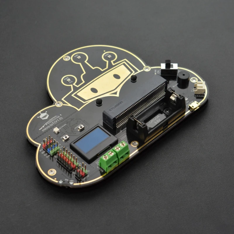 Плата расширения micro:bit IoT, платформа программирования Интернета вещей, легко начать работу и начинать работать (без батареи)
Плата расширения micro:bit IoT, платформа программирования Интернета вещей, легко начать работу и начинать работать (без батареи)