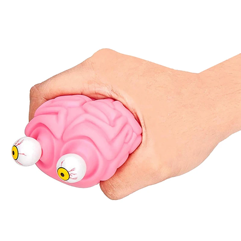 Squishy Cerveau Moche - Yeux Exorbités Squishy Cerveau Moche - Yeux Exorbités
