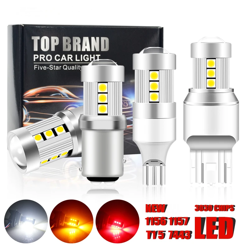2Pcs 1156 BA15S BAU15S P21W PY21W Led Bulb Car Turn Signal Lights 1157 BAY15D P21/5W T15 W16W Reverse Backup Brake Lights Amber
2Pcs 1156 BA15S BAU15S P21W PY21W Led Bulb Car Turn Signal Lights 1157 BAY15D P21/5W T15 W16W Reverse Backup Brake Lights Amber