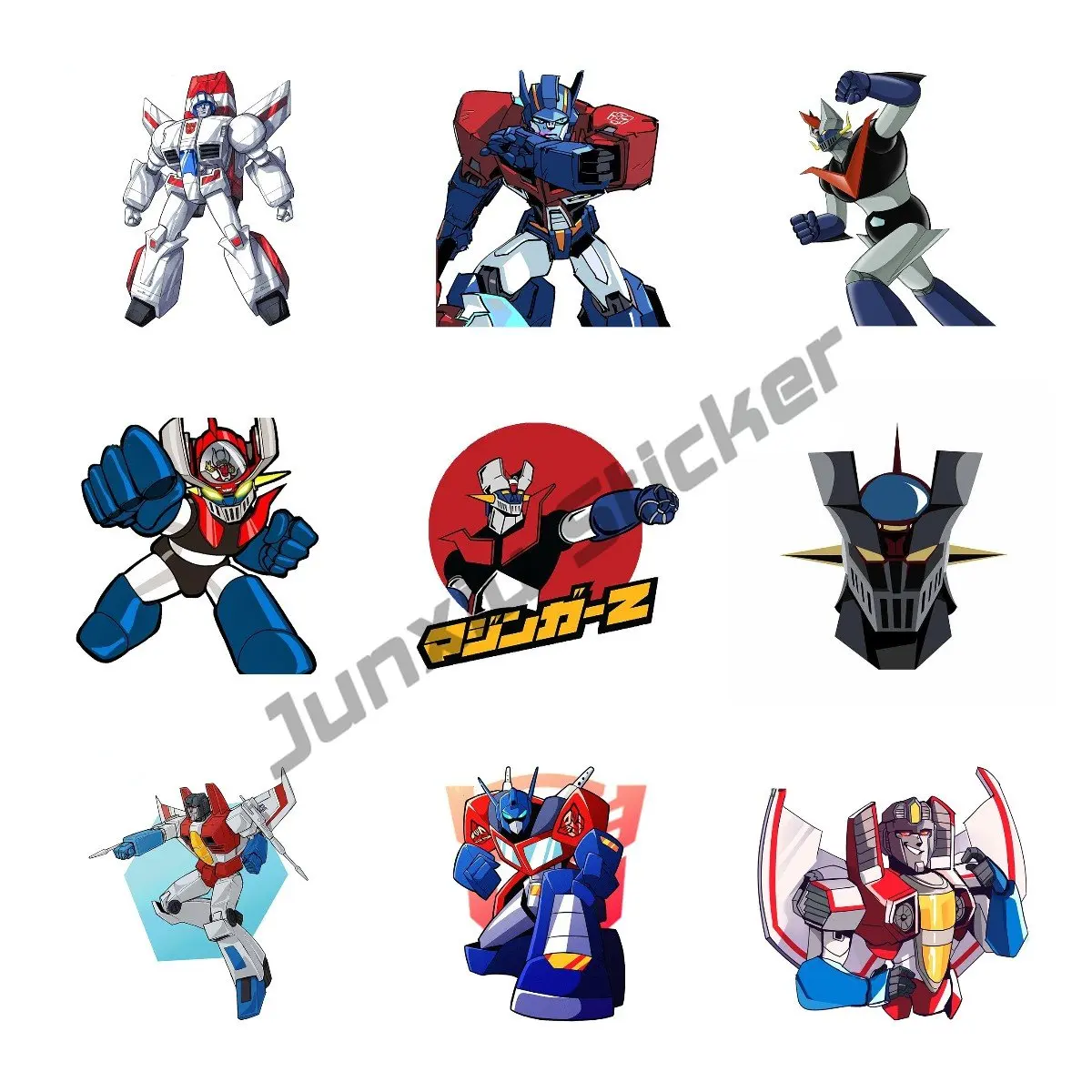 Japanese Anime Mazinger Z Car Stickers Personality Decals Waterproof Vinyl Accessories Scratch-Proof Trolley Decoration 
Japanese Anime Mazinger Z Car Stickers Personality Decals Waterproof Vinyl Accessories Scratch-Proof Trolley Decoration