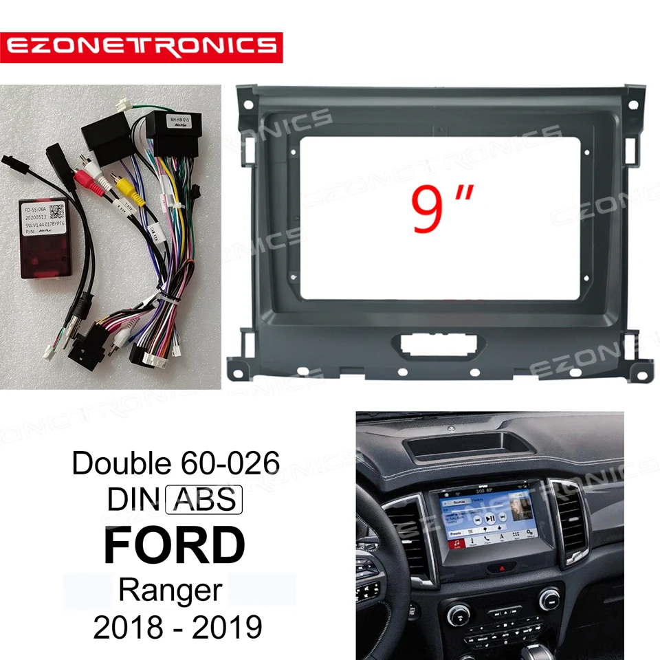 9-дюймовый автомобильный радиоприемник Fascia Для FORD Ranger 2018-2019, двойная Din Автомобильная рама Dvd, магнитола с креплением для приборной панели, двойной Din радиоплеер
9-дюймовый автомобильный радиоприемник Fascia Для FORD Ranger 2018-2019, двойная Din Автомобильная рама Dvd, магнитола с креплением для приборной панели, двойной Din радиоплеер