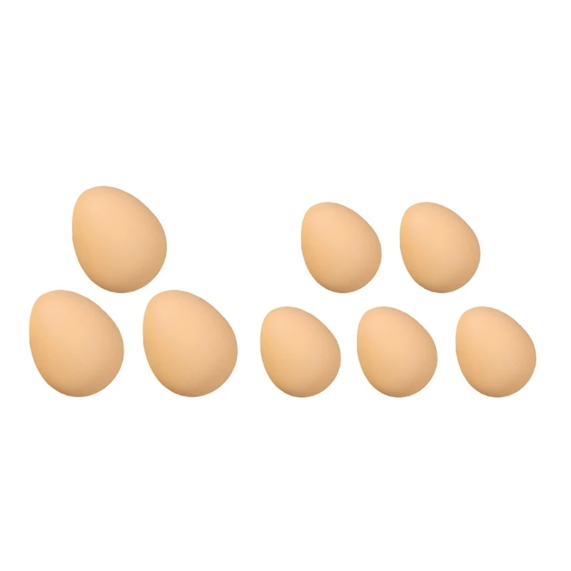 

Unbreakable Eggs Figurine Maltose Novelty Gag Table Sensory Toy Decompressing Pinch Stress Eggs Shape