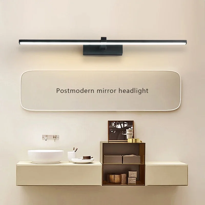 Modern LED Wall Lights Simple Bathroom Mirror Lights Black and White Aluminum Makeup Lights Indoor Lighting Fixtures
Modern LED Wall Lights Simple Bathroom Mirror Lights Black and White Aluminum Makeup Lights Indoor Lighting Fixtures