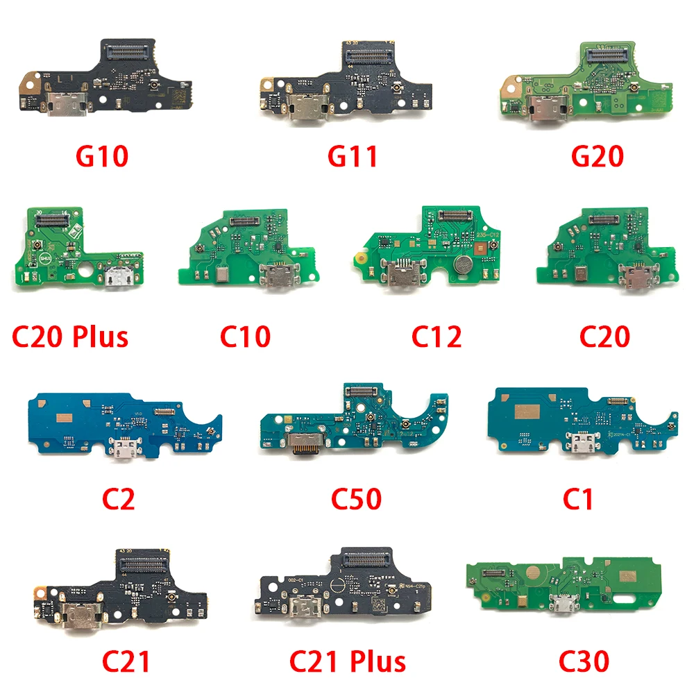 

10Pcs Dock Connector Micro USB Charger Charging Port Flex Cable Microphone Board For Nokia G50 G21 G11 C30 C20 C10 C2 C21 Plus