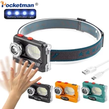 Powerful Led Headlamp USB Rechargeable Strong Headlight with Built-in Battery 3 Colors Optional with Power Display Head Lamp
Powerful Led Headlamp USB Rechargeable Strong Headlight with Built-in Battery 3 Colors Optional with Power Display Head Lamp
