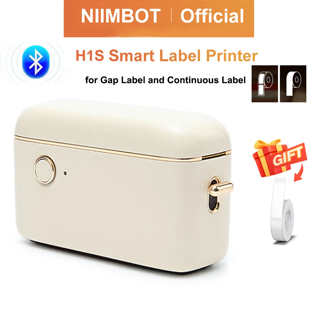 Принтер Niimbot, мини портативный термопринтер H1 H1S для непрерывной печати ярлыков
Принтер Niimbot, мини портативный термопринтер H1 H1S для непрерывной печати ярлыков