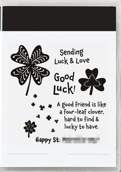 2023 Catalog New Cutting Dies Clear Stamp Four-leaf Clover Luck Scrapbooking Frame Card Craft 
2023 Catalog New Cutting Dies Clear Stamp Four-leaf Clover Luck Scrapbooking Frame Card Craft