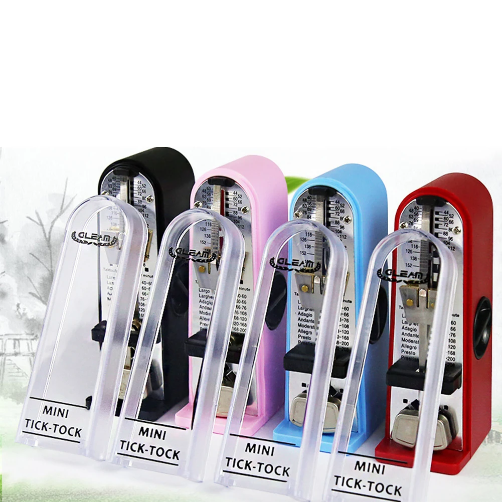 For Piano Guitar For ViolinUkulele Metronome Mechanical Accessories Metal&Plastic Portable Metronome Train Music Speed Quality
For Piano Guitar For ViolinUkulele Metronome Mechanical Accessories Metal&Plastic Portable Metronome Train Music Speed Quality