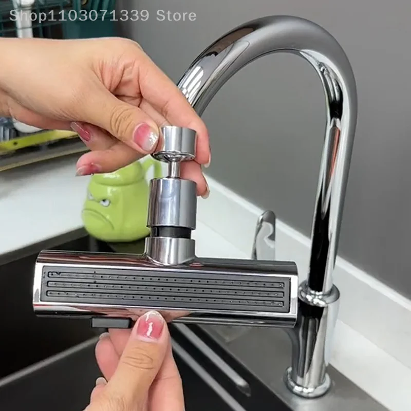 Waterfall Kitchen Faucet, Upgrade 3 In 1 Kitchen Sink Faucet, Multifunction Big Angle Rotatable Anti-Splash Faucet For Kitchen
Waterfall Kitchen Faucet, Upgrade 3 In 1 Kitchen Sink Faucet, Multifunction Big Angle Rotatable Anti-Splash Faucet For Kitchen