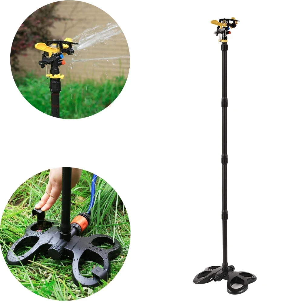 Rotary Rocker Impact Sprinkler With Base Extended Support Rotating Garden Watering Sprinkler Lawn Irrigation 360 Degrees Nozzle
Rotary Rocker Impact Sprinkler With Base Extended Support Rotating Garden Watering Sprinkler Lawn Irrigation 360 Degrees Nozzle