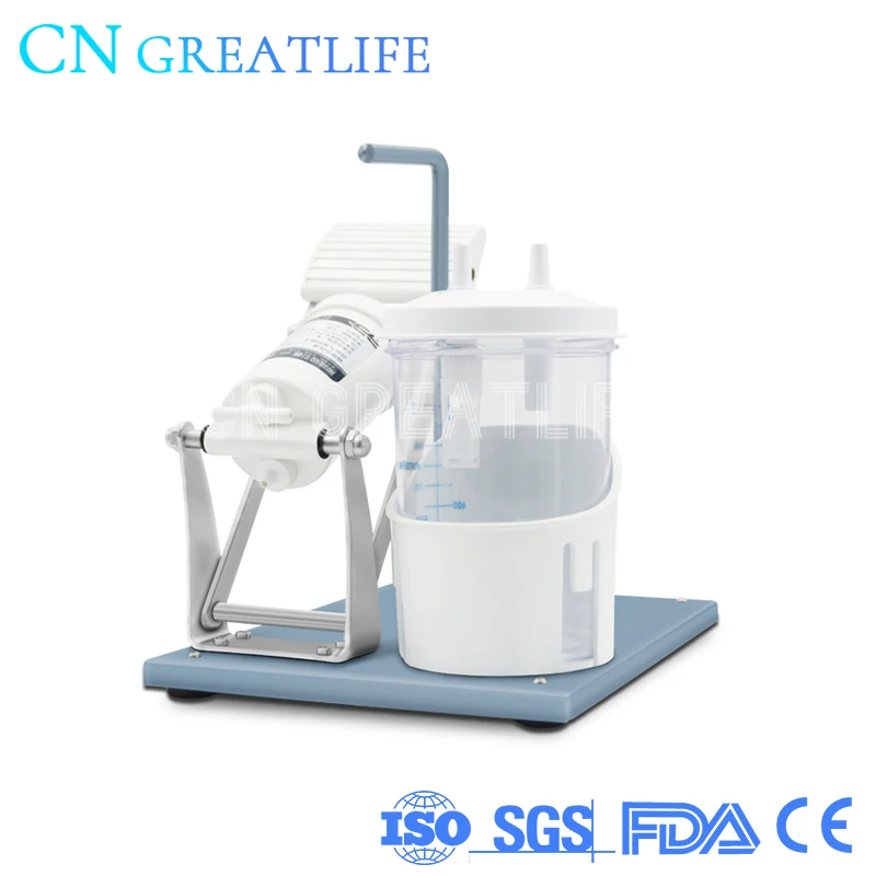 No Electricity Required Portable Foot Pedal Sputum Suction Mobile Dental Suction Unit Portable Suction Dental
No Electricity Required Portable Foot Pedal Sputum Suction Mobile Dental Suction Unit Portable Suction Dental