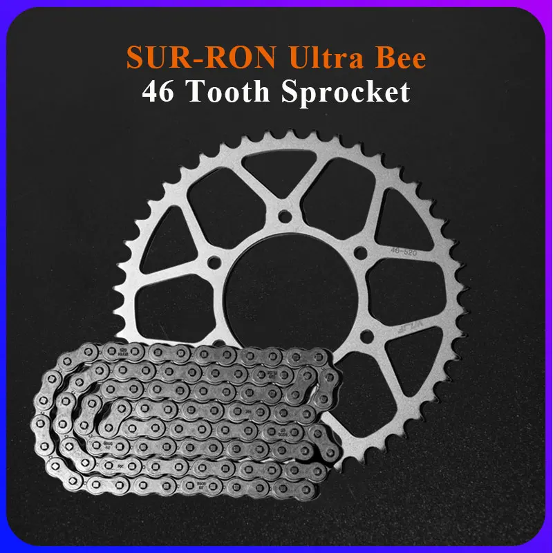 Для SURRON Ultra Bee 46 зубчатая Звездочка 96 оригинальная цепь набор ремней внедорожник диртбайк оригинальные аксессуары
Для SURRON Ultra Bee 46 зубчатая Звездочка 96 оригинальная цепь набор ремней внедорожник диртбайк оригинальные аксессуары