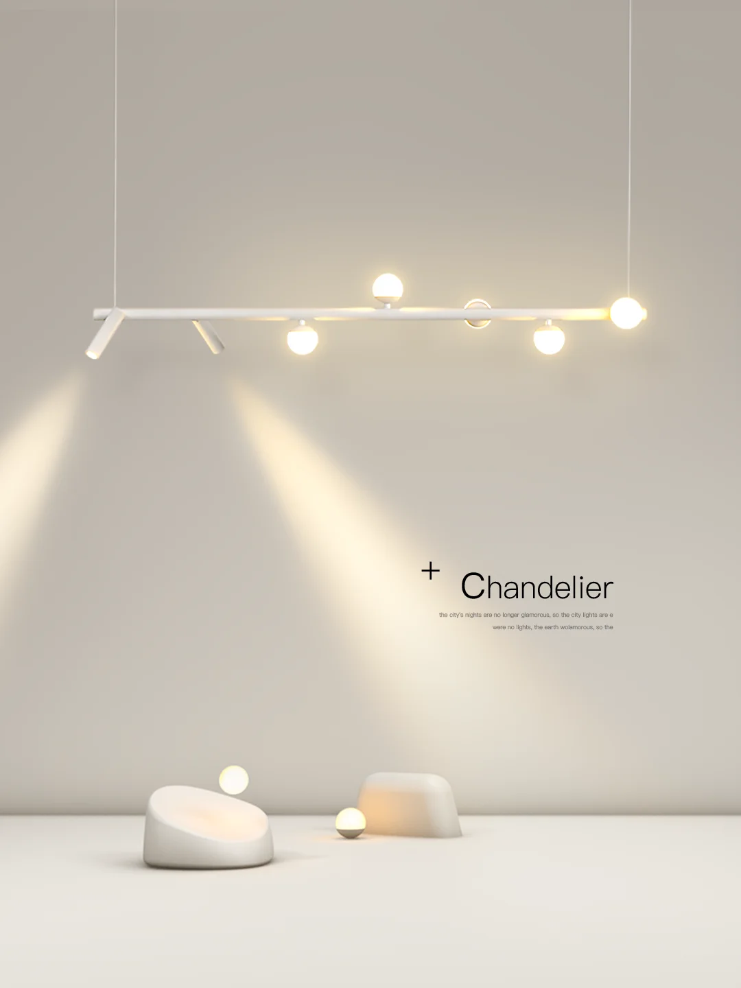 Dining Room Chandelier Simple Modern Creative with Spotlight Clothing Store Studio Front Desk Suspension Wire Lamps Designer
Dining Room Chandelier Simple Modern Creative with Spotlight Clothing Store Studio Front Desk Suspension Wire Lamps Designer