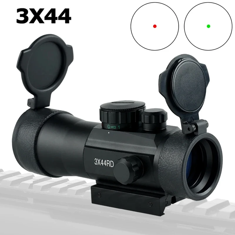 3X44 Red/Green Dot Sight Holographic Scope Tactical Optics Reflex Riflescope Shockproof Fog-Proof Hunting Airsoft Rifle Scopes
3X44 Red/Green Dot Sight Holographic Scope Tactical Optics Reflex Riflescope Shockproof Fog-Proof Hunting Airsoft Rifle Scopes