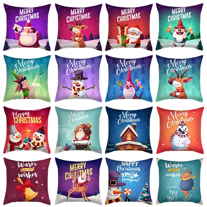 Cartoon Pillowcases Christmas Nordic Cross-border Special for Living Room Bedroom Cushion Cushions
Cartoon Pillowcases Christmas Nordic Cross-border Special for Living Room Bedroom Cushion Cushions