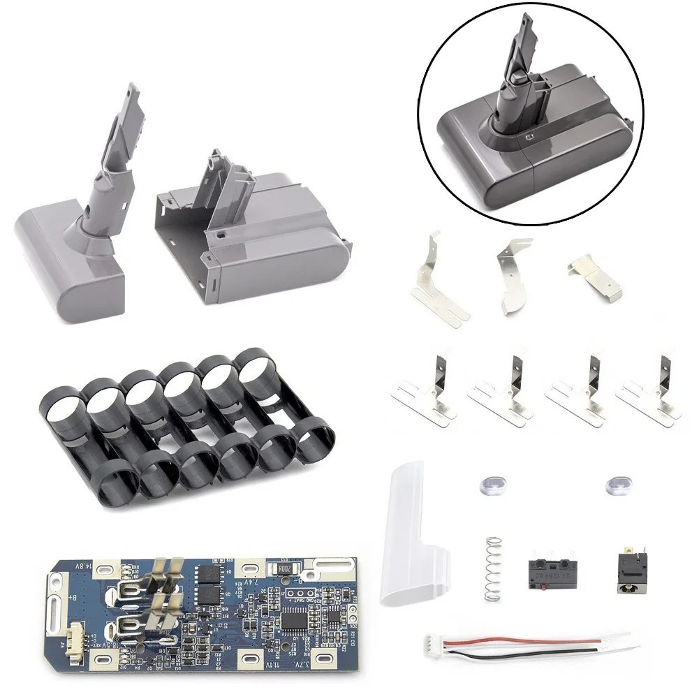 21.6V Rechargeable Battery Plastic Case Battery Shell For V7 Vacuum Cleaner Replacement Battery Plastic Case Power Tool Access
21.6V Rechargeable Battery Plastic Case Battery Shell For V7 Vacuum Cleaner Replacement Battery Plastic Case Power Tool Access