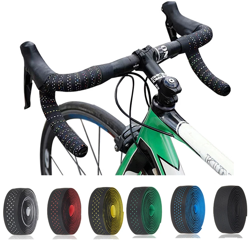 Bike Tape PU+EVA Bicycle Handlebar Tapes Ventilation Leather Bicycle Accessories Road Bike Bar Tape Handlebar grip tape
Bike Tape PU+EVA Bicycle Handlebar Tapes Ventilation Leather Bicycle Accessories Road Bike Bar Tape Handlebar grip tape