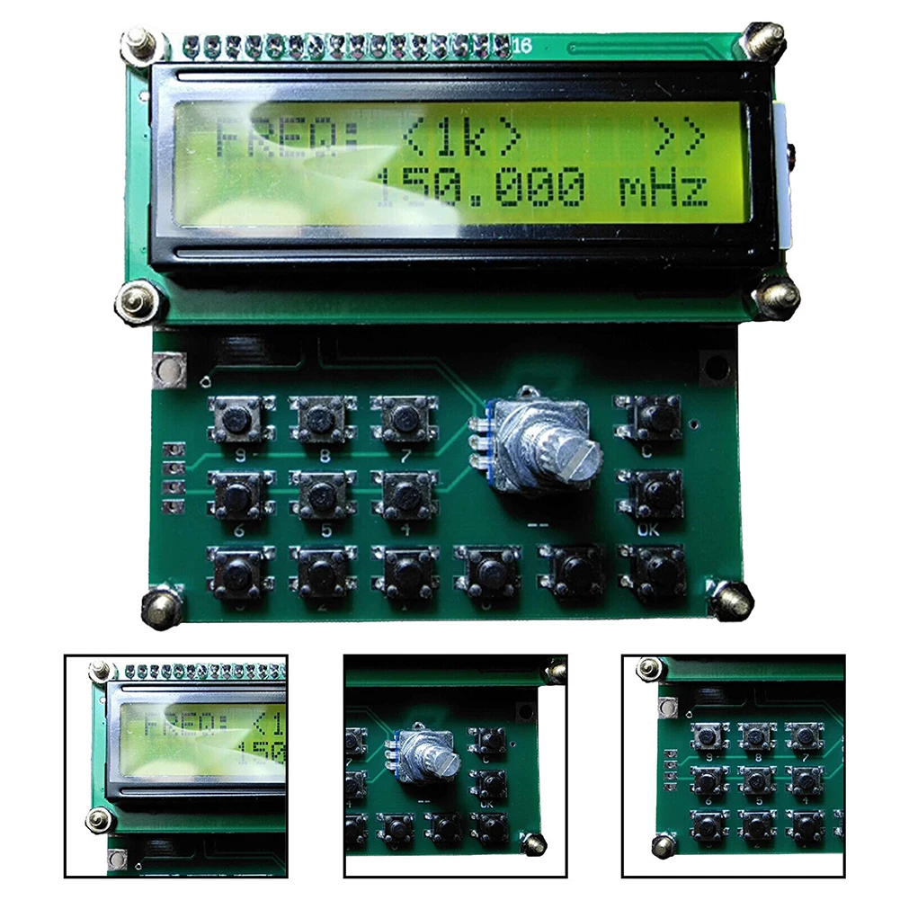1pcs RF Signal Generator RF Frequency Generator Board LED Display 35-4000MHZ ADF4351 Signal Generator Board 35MHz-4000MHz
1pcs RF Signal Generator RF Frequency Generator Board LED Display 35-4000MHZ ADF4351 Signal Generator Board 35MHz-4000MHz