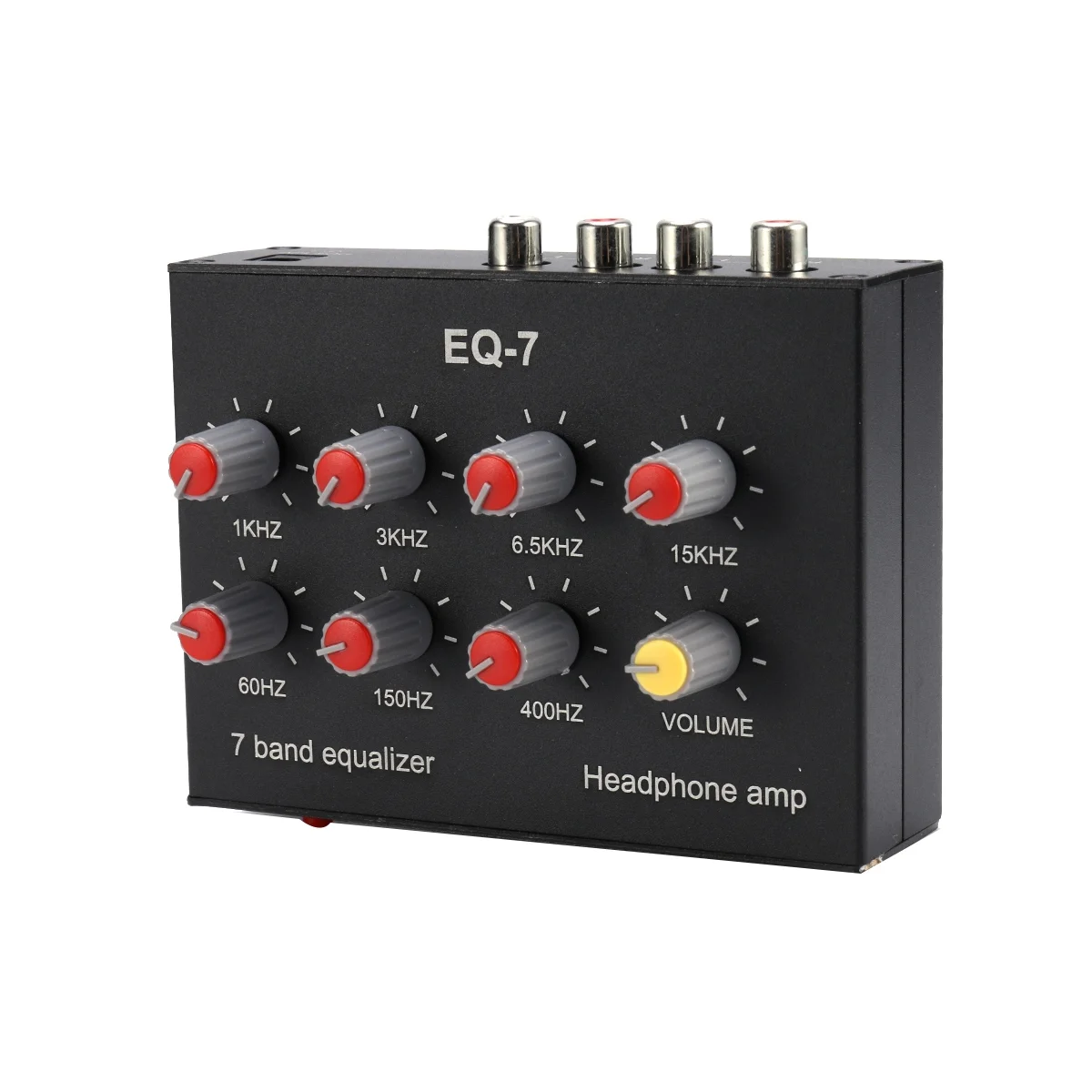 EQ-7 Car Audio Headset Amplifier 7-Band EQ Equalizer 2 Channel Digital Sound Equalizer
EQ-7 Car Audio Headset Amplifier 7-Band EQ Equalizer 2 Channel Digital Sound Equalizer