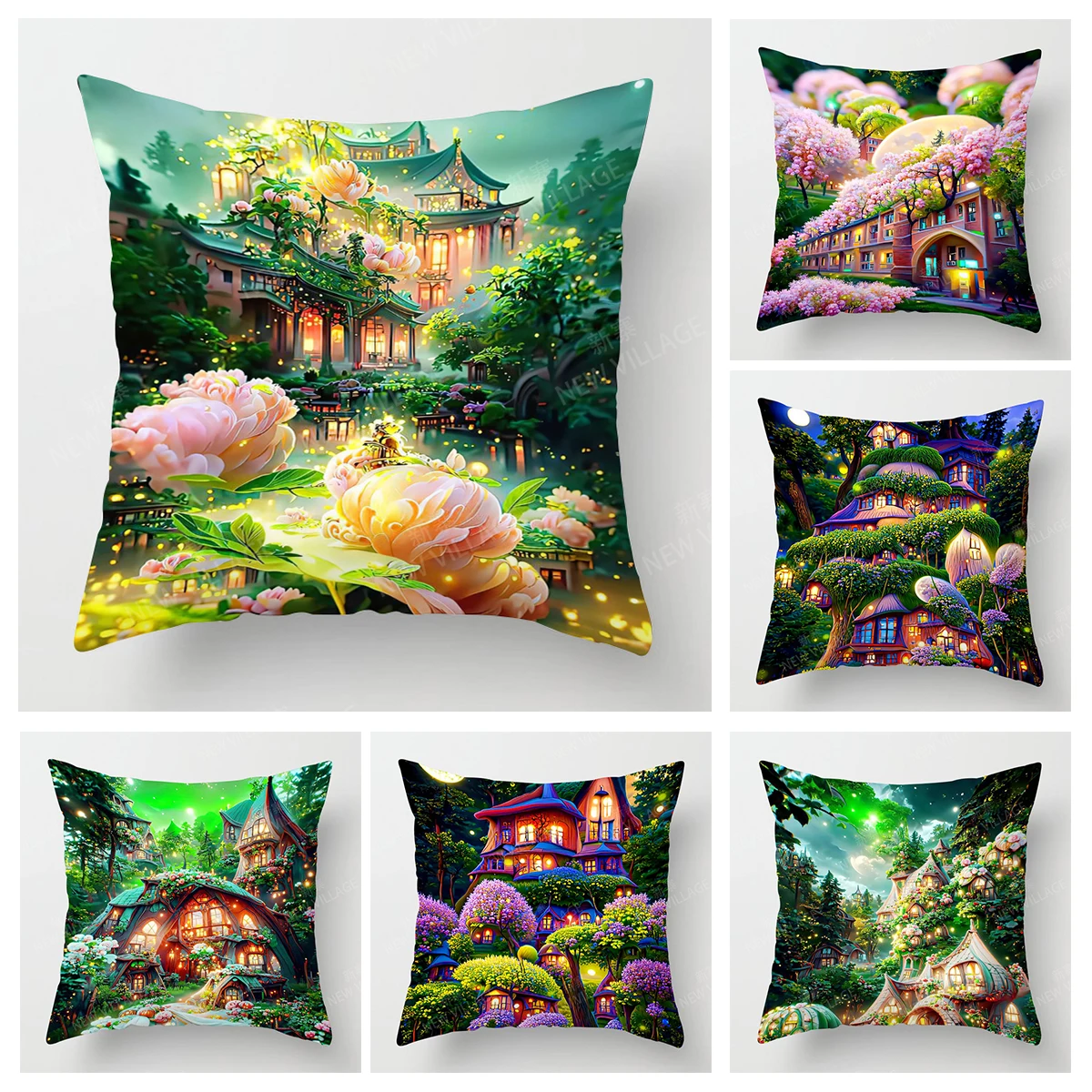 

Home living room natural and Animal Styles decoration cushion cover home throw pillow covers45*45 pillowcase40x40cm 50x50 45x45