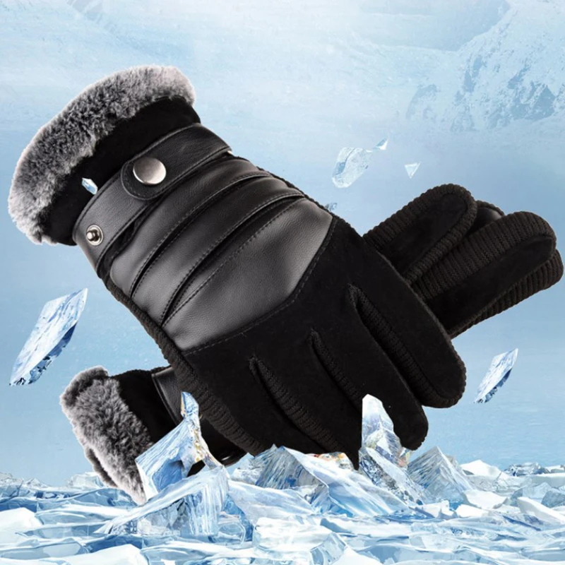 Winter Men Gloves Touch Screen Warm Casual Gloves Mittens For Men Outdoor Sport Full Finger Solid Glove
Winter Men Gloves Touch Screen Warm Casual Gloves Mittens For Men Outdoor Sport Full Finger Solid Glove