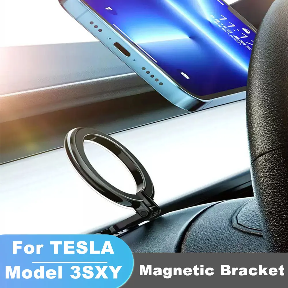 For Tesla Model 3 Y S X Steering Wheel Magnetic Wireless Phone Holder Bracket Driving Position Screen Bracket Modification
For Tesla Model 3 Y S X Steering Wheel Magnetic Wireless Phone Holder Bracket Driving Position Screen Bracket Modification