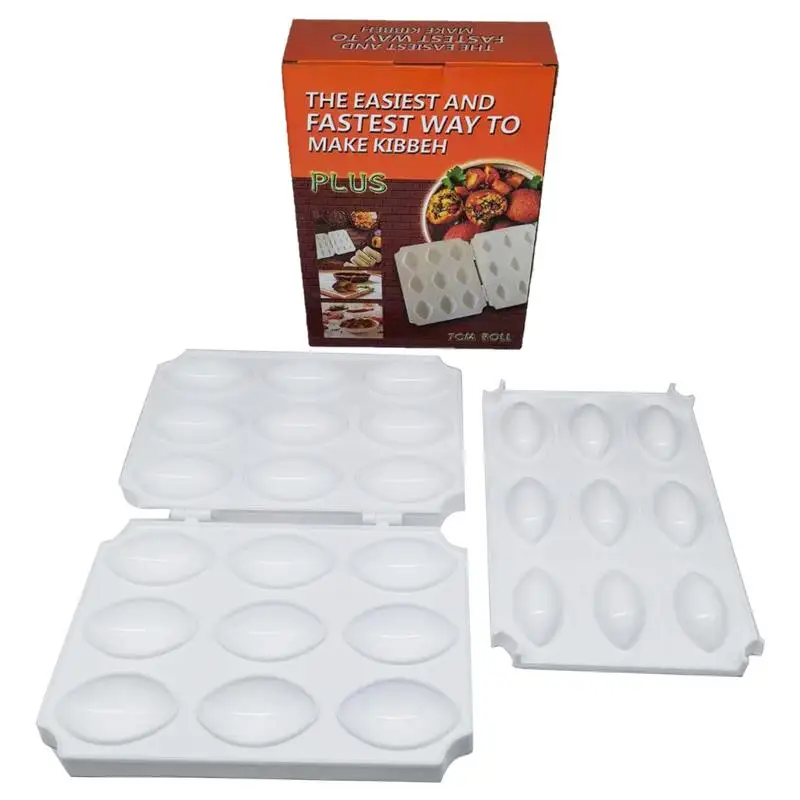 9 Grids Extra-large Meatball Mold White ABS Material Lightweight and Durable Household Kitchen Cooking Tool for Making
9 Grids Extra-large Meatball Mold White ABS Material Lightweight and Durable Household Kitchen Cooking Tool for Making
