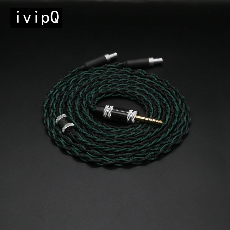 ivipQ 321 Japan Imported 8-core 99.99% 7N OCC Headphone Upgrade Cable With 3.5/4.4mm For HD580 HD650 HD700 HD800 HIFIMAN ANANDA
ivipQ 321 Japan Imported 8-core 99.99% 7N OCC Headphone Upgrade Cable With 3.5/4.4mm For HD580 HD650 HD700 HD800 HIFIMAN ANANDA