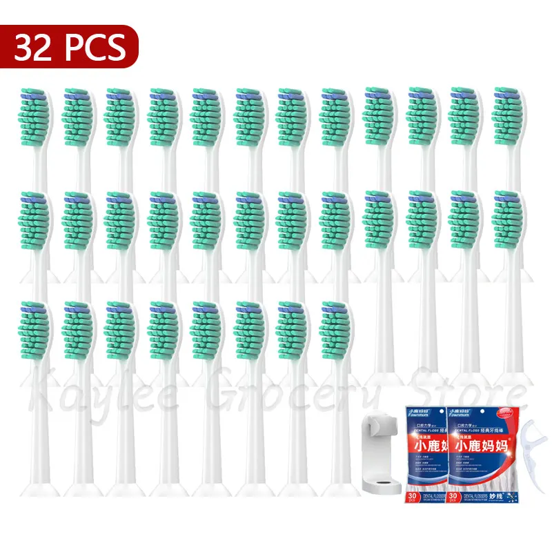 32Pcs Electric Replacement Toothbrush Heads For Philips HX6014 HX3120 HX3226 HX6511 HX6730 HX9023 HX9033 HX9362 Metal Brush Head
32Pcs Electric Replacement Toothbrush Heads For Philips HX6014 HX3120 HX3226 HX6511 HX6730 HX9023 HX9033 HX9362 Metal Brush Head