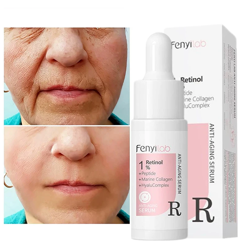 Instant Facial Anti-Wrinkle Serum Fade Fine Lines Improve Firming Moisturizing Anti-Aging Oil Control Whitening Skin Care 17ml
Instant Facial Anti-Wrinkle Serum Fade Fine Lines Improve Firming Moisturizing Anti-Aging Oil Control Whitening Skin Care 17ml