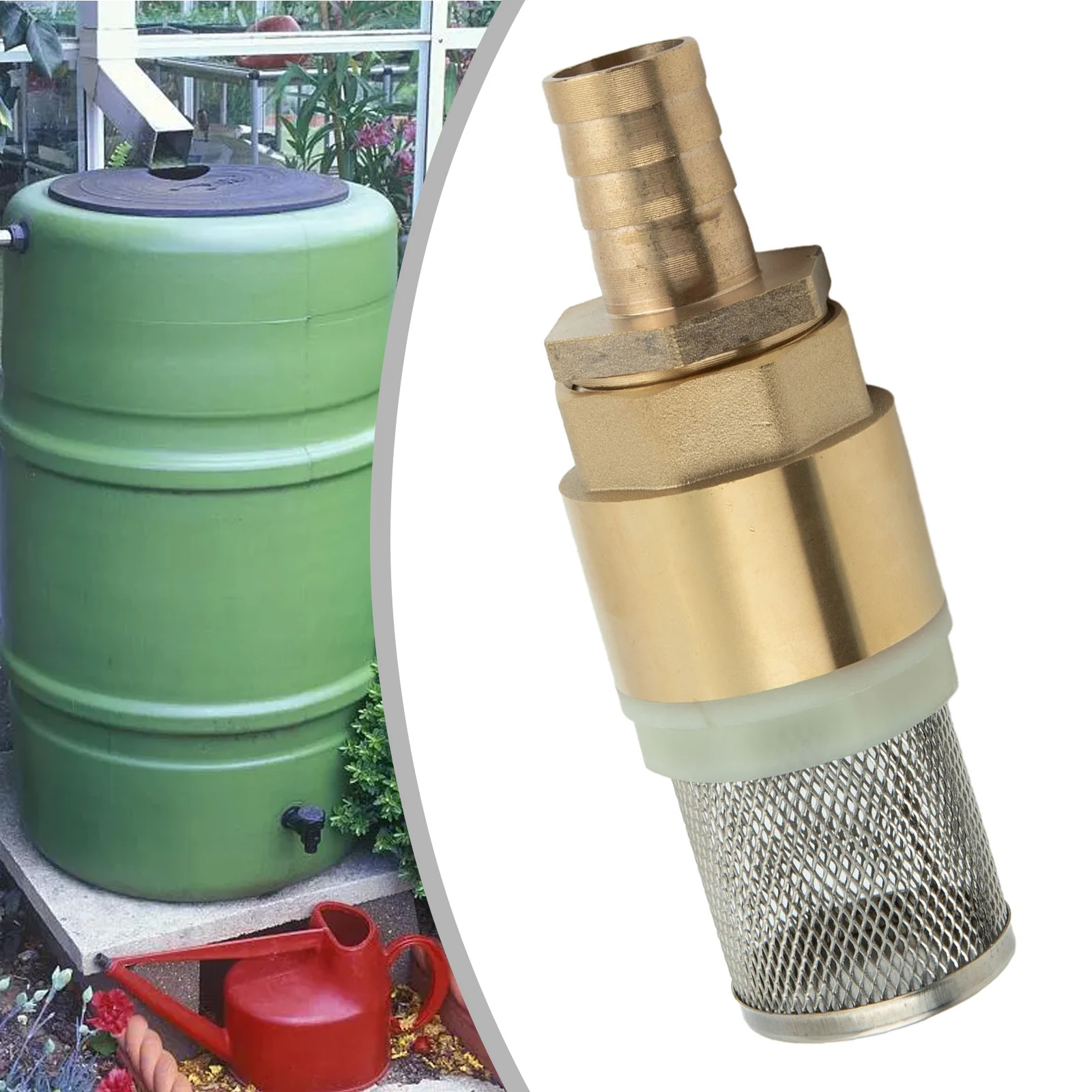 3/4in 1in Non-Return Valve Suction Strainer Foot Valve Hose Connection 19 25 Mm With Mesh Strainer Filter Bottom Valve Foot
3/4in 1in Non-Return Valve Suction Strainer Foot Valve Hose Connection 19 25 Mm With Mesh Strainer Filter Bottom Valve Foot
