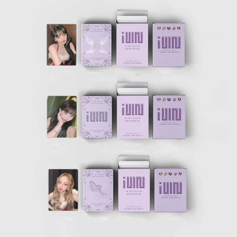 50pcs/set KPOP (G)I-DLE Hologram Card Album Laser Lomo Card GIDLE Gift Postcard Photo Card YUQI MEIYEON Minnie Soyeon SOOJIN
50pcs/set KPOP (G)I-DLE Hologram Card Album Laser Lomo Card GIDLE Gift Postcard Photo Card YUQI MEIYEON Minnie Soyeon SOOJIN