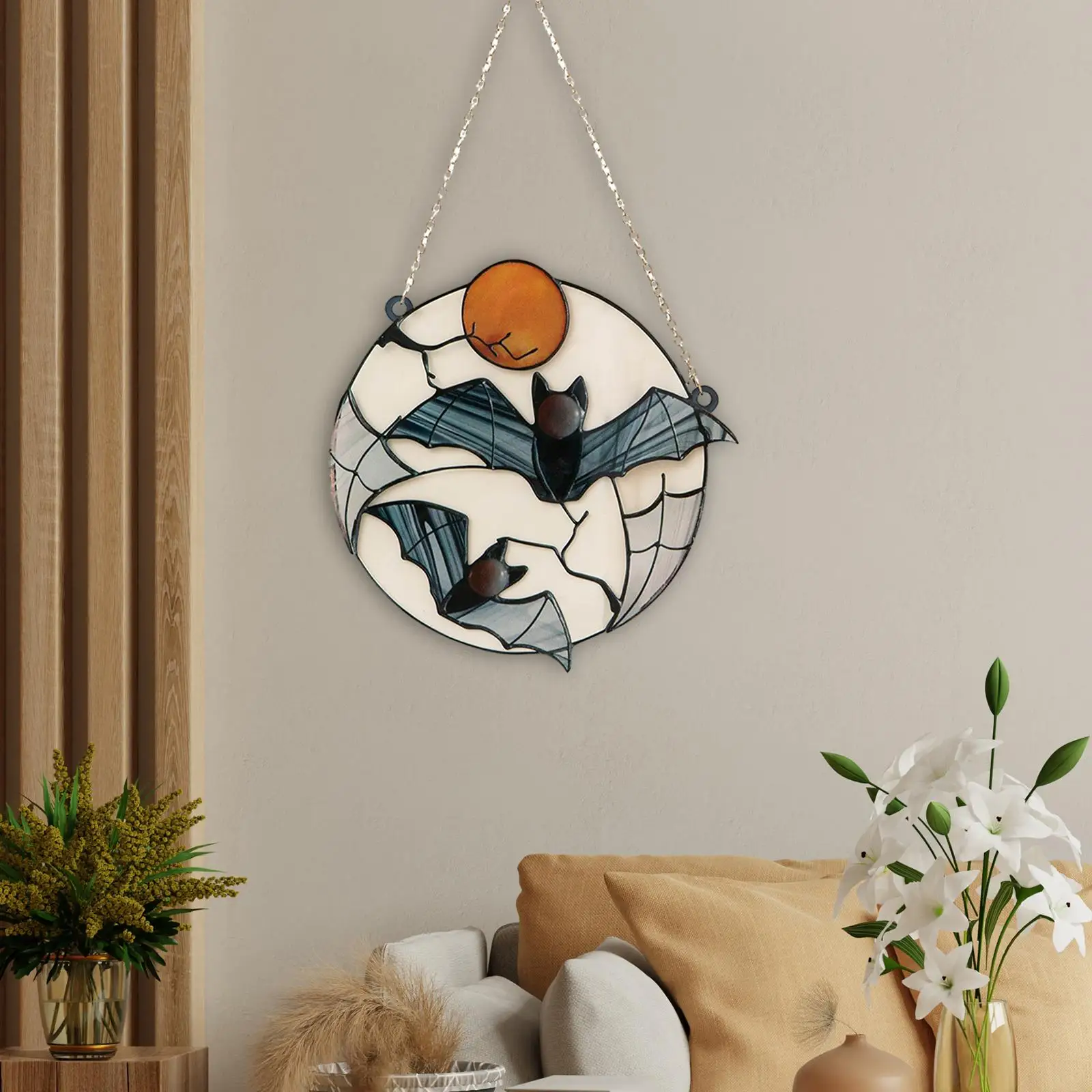 Hanging Ornament Decoration Acrylic Wall Art Durable Welcome Signs with Metal Chains Halloween Pendant for Birthday Gifts
Hanging Ornament Decoration Acrylic Wall Art Durable Welcome Signs with Metal Chains Halloween Pendant for Birthday Gifts