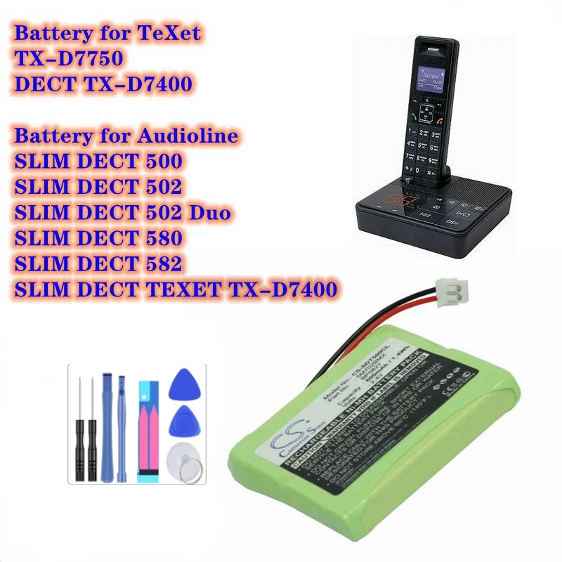 Аккумуляторная батарея для телефона 2,4 В/600 мАч 5M702BMX для Audioline SLIM DECT 500502580582, цветовая идентификация, аксессуары
Аккумуляторная батарея для телефона 2,4 В/600 мАч 5M702BMX для Audioline SLIM DECT 500502580582, цветовая идентификация, аксессуары